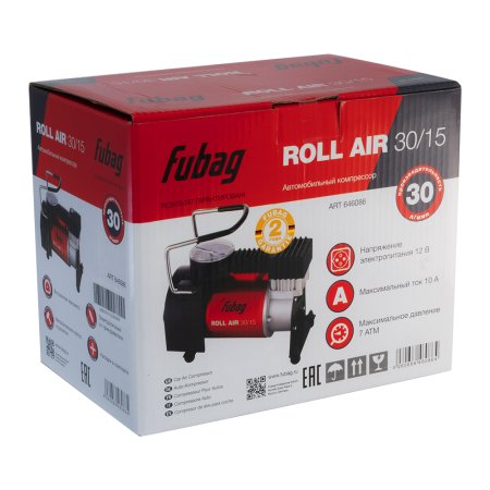 Автомобильный компрессор FUBAG Roll Air 30/15 в Екатеринбурге фото