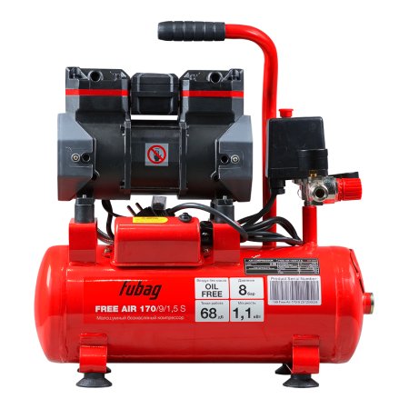 Компрессор безмасляный малошумный FUBAG Свободный Воздух (Free Air) 170/9/1.5 S в Екатеринбурге фото