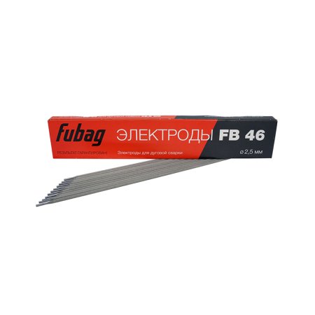 Электрод сварочный FUBAG с рутилово-целлюлозным покрытием FB 46 D2.5 мм (пачка 0.9 кг) в Екатеринбурге фото