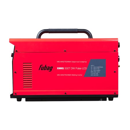 Полуавтомат сварочный FUBAG XMIG 500T DW PULSE  + подающий механизм DRIVE XMIG DW PULSE  + горелка FB 550W 3m  + блок жидкостного охлаждения Cool XMIG  + шланг-пакет 5 метров 95 мм2 14 pol с жидкостным охлаждением + тележка XM в Екатеринбурге фото