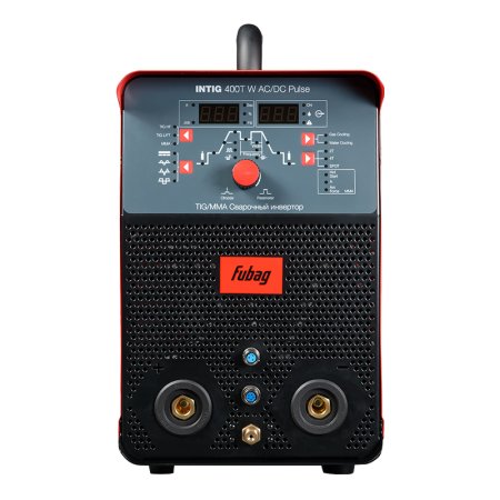 Аппарат сварочный инверторный аргонодуговой FUBAG INTIG 400 T W AC/DC PULSE + горелка FB TIG 18 5P 4m + модуль охлаждения + тележка в Екатеринбурге фото