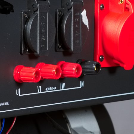 Бензиновый генератор FUBAG BS 8000 DA ES (трехфазный) с электростартером и коннектором автоматики в Екатеринбурге фото