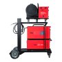 Полуавтомат сварочный FUBAG XMIG 500T DW PULSE  + подающий механизм DRIVE XMIG DW PULSE  + горелка FB 550W 3m  + блок жидкостного охлаждения Cool XMIG  + шланг-пакет 5 метров 95 мм2 14 pol с жидкостным охлаждением + тележка XM в Екатеринбурге фото