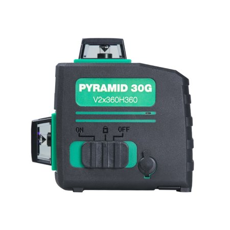 FUBAG уровень лазерный 3D с зеленым лучом Pyramid 30G V2х360H360 в Екатеринбурге фото