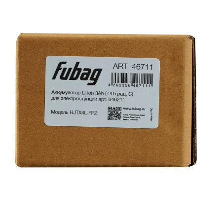 Аккумулятор FUBAG li-ion 3Ah для инверторного генератора TI 11000 A ES (арт. 646211) купить в Екатеринбурге