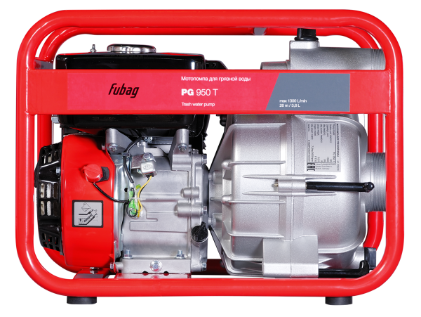 FUBAG Бензиновая мотопомпа для сильнозагрязненной воды PG 950 T в Екатеринбурге фото