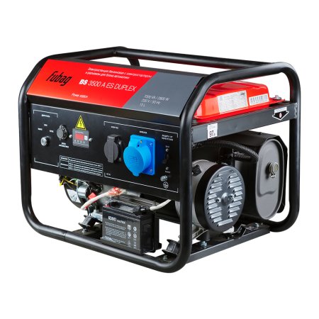 Бензиновый генератор FUBAG BS 3500 A ES DUPLEX в Екатеринбурге фото