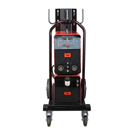 Аппарат сварочный инверторный аргонодуговой FUBAG INTIG 400 T W AC/DC PULSE + горелка FB TIG 18 5P 4m + модуль охлаждения + тележка в Екатеринбурге фото
