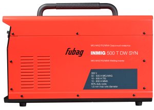 Сварочный полуавтомат INMIG 500T DW SYN + Подающий механизм DRIVE INMIG DW SYN + Шланг-пакет 5 м + Горелка FB 500 3 м + Блок жидкостного охлаждения + Тележка в Екатеринбурге фото